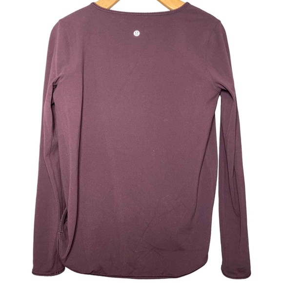 Lululemon Black Cherry Freedom Wrap - EUC - Picture 3 of 4